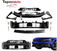 Topzonauto pour kit de pare-chocs avant compatible avec Hyundai Kia K4 GT-Line LX LXS EX 2025-2026, pièces de carrosserie OEM 86510-GG000