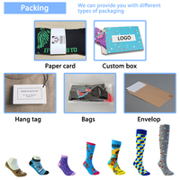 Chaussettes imprimées numériquement en 3D, OEM, couleur et logo personnalisés, chaussettes vierges imprimées par sublimation, chaussettes de sport unisexes pour hommes