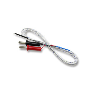 UTT10K K Type Thermocouple <b>Temperature</b> Sensor <b>Probe</b> Point Type Connector For Multimeter Testing - Product Image 2