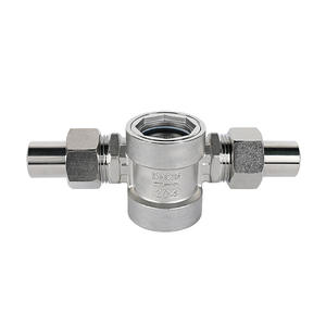 不锈钢视镜 304 不锈钢环焊水流量指示器 现货供应 可定制 - Product Image 3