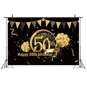 7 x5ft 30. 40. 50. Jahrestag Vorhang Party liefert Geburtstag Foto Hintergrund Dekoration 30 40 50 Geburtstag Hintergrund Vorhang - Product Image 2