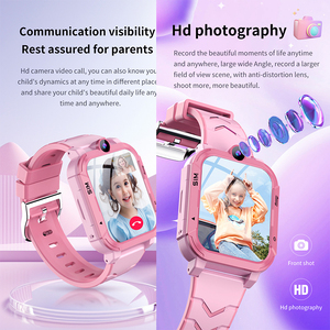 ODM montre intelligente enfants avec carte Sim 4G appel vidéo téléphone caméra SOS suivi LBS WiFi positionnement rappel de sécurité mode de classe - Product Image 4