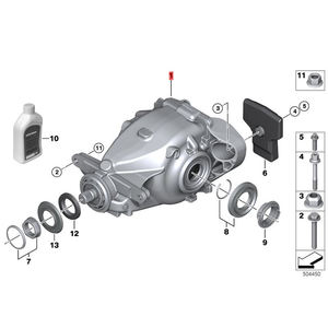 Eje de tracción trasera con garantía para <span class=keywords><strong>BMW</strong></span> Serie 4 F36 <span class=keywords><strong>Gran</strong></span> Coupé LCI [<span class=keywords><strong>418i</strong></span>] <span class=keywords><strong>2016</strong></span>-2019 33107603747 - Product Image 2