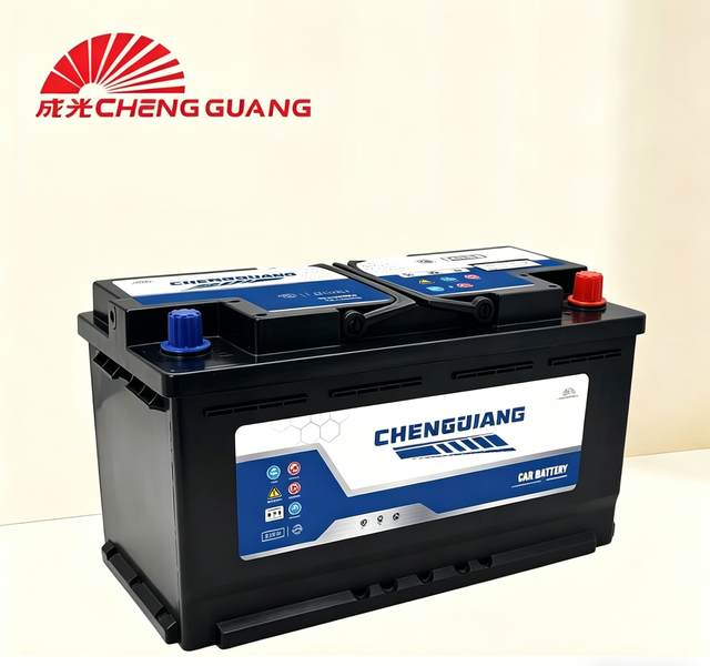 New Wholesale 12V 105Ah AGM Car Battery High CCA Spill Proof Design Sealed Lead Acid High Pure Lead for Start-Stop Vehicles