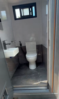 Toilettes mobiles à bas prix, cabine de maisonnette personnalisée, salle de bain portable, toilettes publiques portables économiques