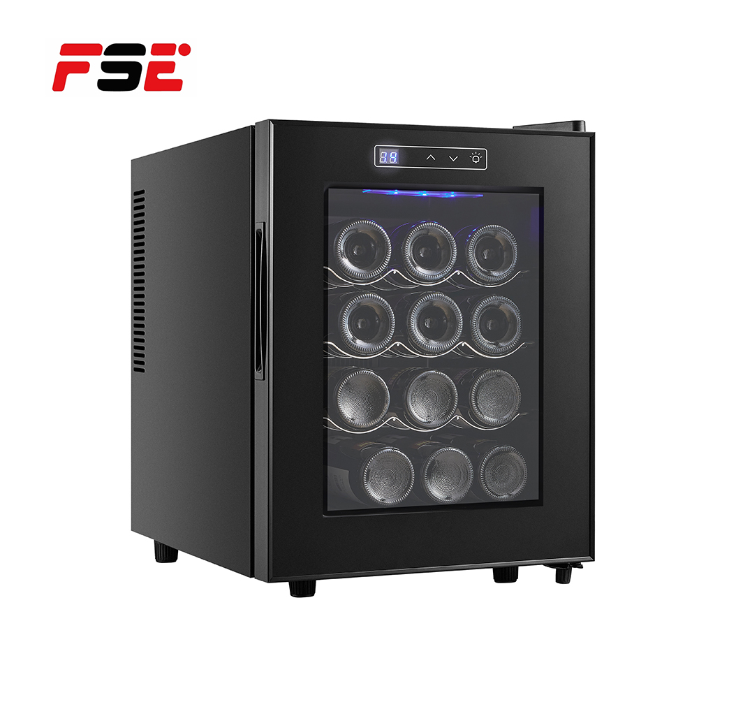 OEM 33L 12 бутылок, термоэлектрический холодильник для вина, холодильник, мини-бар, холодильник для напитков для дома, отеля, коммерческого использования