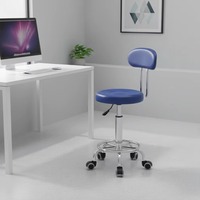 Chaise de bar à base métallique pour mobilier de salle à manger, mobilier commercial, confortable, durable, avec roulettes de qualité supérieure, tabourets de bar EN12520