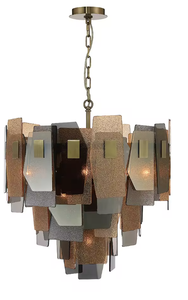 Zeal Lighting Villa de lujo personalizada, decoración de sala de estar, Material de vidrio, luz colgante nórdica negra - Product Image 4