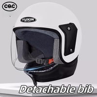 Casque de moto Factory Outlet 308 Classic, peut également être un casque de moto et un casque de moto élégant