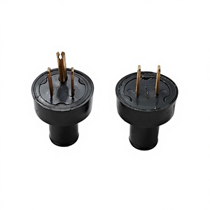 <span class=keywords><strong>Prise</strong></span> américaine de haute qualité, très vendue, noire, à deux broches, avec 2 prises, capacité 15A 125V, pour utilisation aux États-<span class=keywords><strong>Unis</strong></span> - Product Image 4