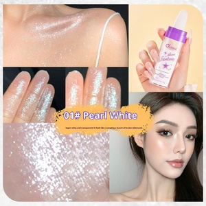 Fairy High Light Mineral <span class=keywords><strong>Polvo</strong></span> prensado a prueba <span class=keywords><strong>de</strong></span> agua Perla brillante Natural Tridimensional Cuerpo y cabello <span class=keywords><strong>Polvo</strong></span> brillante - Product Image 5