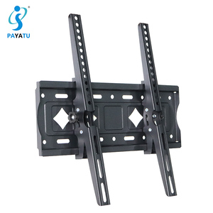 Soporte de pared de TV inclinable, venta al por mayor, directo de fábrica, soporte LCD LED Universal para soporte de estante de TV, Soporte de 26-65 pulgadas <span class=keywords><strong>VESA</strong></span> 400*400 - Product Image 4