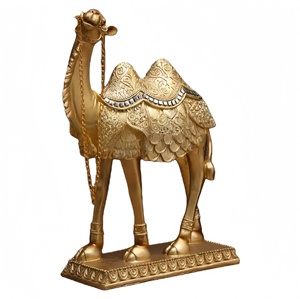 Piezas de Decoración para Camiones de Alta Calidad, Adorno en Forma de Camello Dorado para Cabina de Camión, 26 cm x 23 cm, 19 cm x 15 cm, Varios Estilos Disponibles - Product Image 4