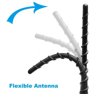 Antenne de voiture noire brillante 7 pouces en caoutchouc pour signal radio pour Dodge Journey <span class=keywords><strong>Avenger</strong></span> <span class=keywords><strong>Jeep</strong></span> Cherokee Liberty - Product Image 6