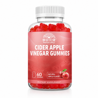 Gummies au vinaigre de cidre de pomme pour l'équilibre métabolique avec vitamines B6, B12, acide folique et racine de betterave – Marque privée