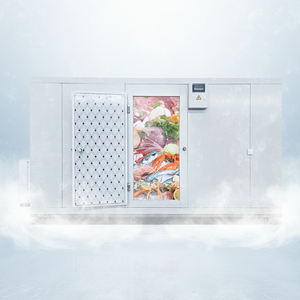 Cella Frigorifera Personalizzata ad Alta Efficienza con Compressore Ecologico per Congelamento Rapido di Pesce, Frutta e Verdura - Product Image 1