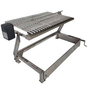 Parrilla de barbacoa argentina con rejilla ajustable, kit de asador incorporado y giratorio - Product Image 1