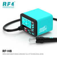 Station de Retravail à Air Chaud RF4 RF-H8, Mémoire Exclusive à 4 Canaux, Réglage Libre de la Température et de la Durée en 3 Étapes pour Outils de Réparation de Téléphones