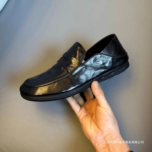 Chaussures habillées pour hommes de qualité supérieure, style business décontracté, avec bout carré tendance et lacets - Product Image 4