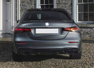 W213 diffuseur modifid pour Mercedes Benz W213 classe E E63S diffuseur arrière Sport Sedan <span class=keywords><strong>E200</strong></span> E300 2020 <span class=keywords><strong>2021</strong></span> - Product Image 3