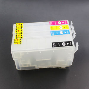 Cartouche d'encre rechargeable T812 812XXL pour <span class=keywords><strong>Epson</strong></span> WorkForce <span class=keywords><strong>WF</strong></span> <span class=keywords><strong>3820</strong></span> 3825 4830 4835 7840 7820 7310 EC-C7000 avec puce - Product Image 2