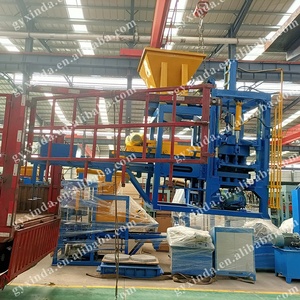 Sản xuất tại Trung Quốc thủy lực Khối Máy làm xi măng màu lát gạch Máy làm thủy lực gạch rỗng Máy làm - Product Image 5