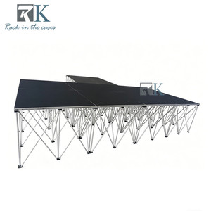 Scène escamotable en aluminium avec clé hexagonale pour installation rapide - Product Image 1