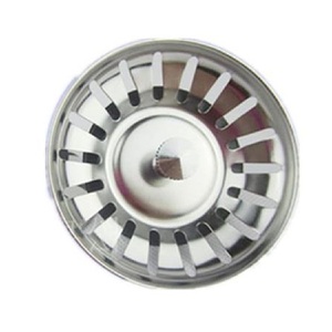Ningbo Jutye SS 304 78mm <strong>Sink</strong> <strong>Plug</strong> Stainless Steel Kitchen <strong>Sink</strong> Strainer Stopper Waste <strong>Plug</strong> <strong>Sink</strong> - Product Image 3