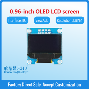 <span class=keywords><strong>Module</strong></span> d'affichage <span class=keywords><strong>OLED</strong></span> 0.96 pouces SSD1306 Interface IIC 40 broches Résolution 128x64 pixels - Product Image 5