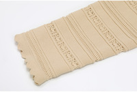 Nouvelle Collection Été 2026 Haut Tricoté Creux à Manches Longues pour Femme et Ensemble Robe à Bretelles Sans Manches