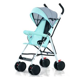Carriola de Bebé Ultraligera de Verano Plegable con Rueda Trasera Grande y Marco de Acero Inoxidable, Capacidad de Carga de 20 kg, para 0-3 Años, Solo Asiento - Product Image 5