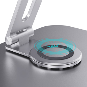 Nhôm Máy Tính Xách Tay Chủ Xoay Có Thể Điều Chỉnh Chiều Cao Xách Tay Nhà Văn Phòng Sinh Viên DJ Sử Dụng Như Máy Tính Máy Tính Xách Tay Đứng Cho <span class=keywords><strong>Macbook</strong></span> - Product Image 2