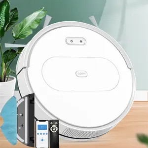 Factory water tank mopping sweeper vacuum smart auto recharge vacuum cleaner robot wholesale supplier