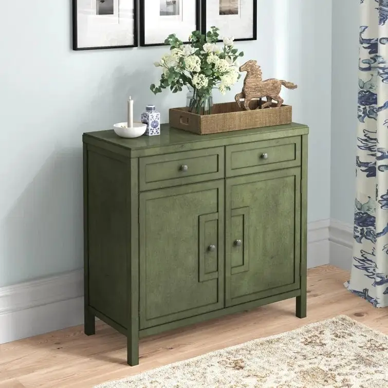 Modern Coastal Accent Cabinet for Living Room Adds a Stylish Finish to Your Space
