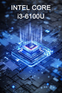 Eglobal 64GB D4 Intel Core Mini PC de doble pantalla (HD + DP) 5USB Tipo-C Computadora de escritorio Ventilador silencioso Mini computadora de oficina - Product Image 5