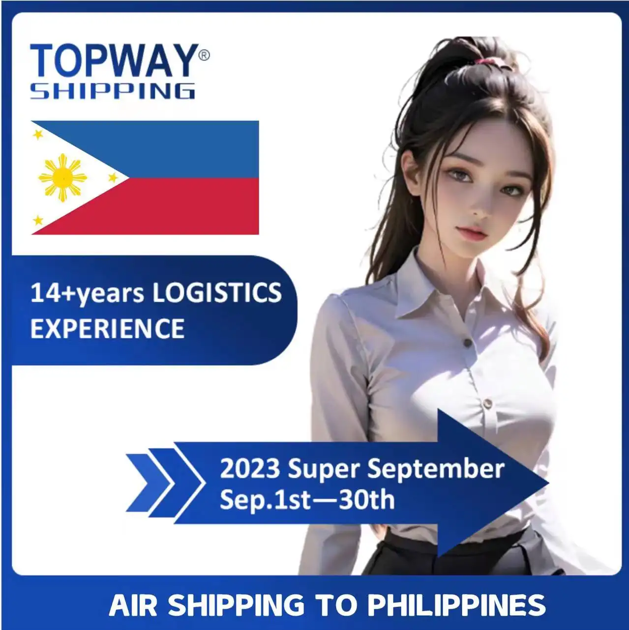 Fast Delivery Sea Air Freight China to Philippines Freight Forwarder Shipping Agent
