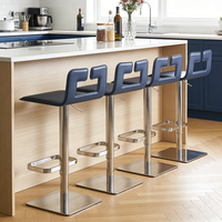 Tabourets de bar d'extérieur, chaises hautes pour table de bar, tabourets de bar industriels, chaises hautes pour comptoir, tabourets de bar hauts
