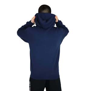 Sweat-shirt à capuche zippé pour homme New Balance, bleu, vêtements décontractés, logo brodé, confortable, toutes saisons - Product Image 3