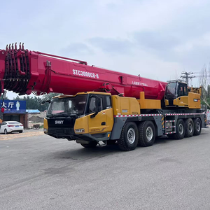 Grue mobile hydraulique d'occasion 300 tonnes SANY SAC3000C8-8, flèche 8 sections 87m, flèche auxiliaire 22m, essieu Kessler, transmission rapide, 2022 - Product Image 2