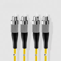 Câble de communication optique en fibre de verre brut 1,5 mm, 2 fibres, pour patch panel, avec testeur de transmetteur
