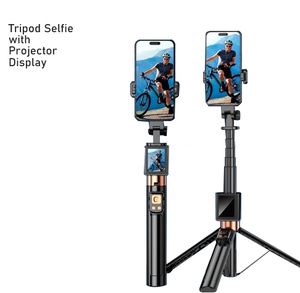 2025 New 1.7m wifi từ xa Selfie Tripod với máy chiếu hiển thị - Product Image 1