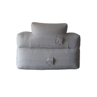 Nouveauté 2022 : Canapé gonflable moderne pour salon, fauteuil en tissu polyester de haute qualité, chaise de salon