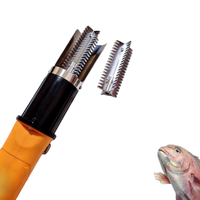 Écailleur de poisson électrique portatif sans fil à batterie, outil de nettoyage de la peau de poisson, couteau à détartrer les fruits de mer