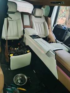 Asientos Traseros Eléctricos <span class=keywords><strong>Aero</strong></span> de Cuero GSY 2025 con Consola Central, Reposabrazos con Masaje y Diseño de Sillín para Range Rover Defender 23-25 - Product Image 2