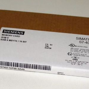 6ES7952-1AP00-0AA0 S7-400 8MB แรมการ์ดหน่วยความจำ PLC อะไหล่แท้คุณภาพสูง - รับประกันสินค้าใหม่ 1 ปี "project Inventor" - Product Image 1