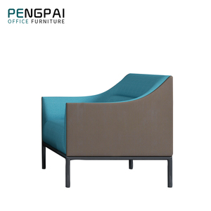Ultimo design stile europeo blu VIP room pu ufficio <span class=keywords><strong>divano</strong></span> per la vendita della banca centro mobili per ufficio - Product Image 5
