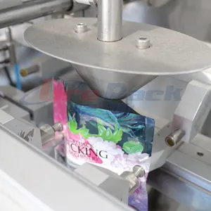 Automatische Pulver-Reissverschlussbeutel-Vollpackungsbeutel-Versiegelungsbeutel Lebensmittelverpackungsmaschine