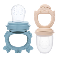Tétine en silicone pour bébé Sucette pour nourrisson Mangeoire pour aliments frais Sucette pour bébé