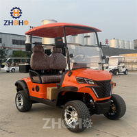 Voiturette de golf électrique, 2 places, haute qualité, certifiée CE, batterie 48V/60V/72V, mini véhicule de tourisme, autonomie 90 km