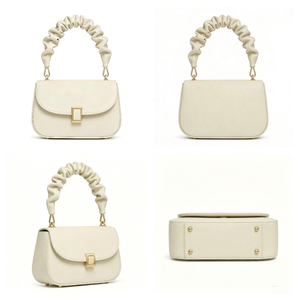 Sac fourre-tout hobo de luxe personnalisable pour <span class=keywords><strong>femme</strong></span>, imperméable, portable, moderne, naturel, durable, avec fermeture à bouton, idéal pour la plage et les soirées - Product Image 2